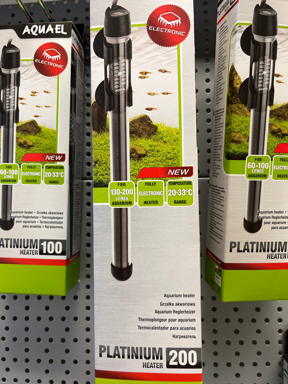 Aquael Platinium 200W akvaariolämmitin