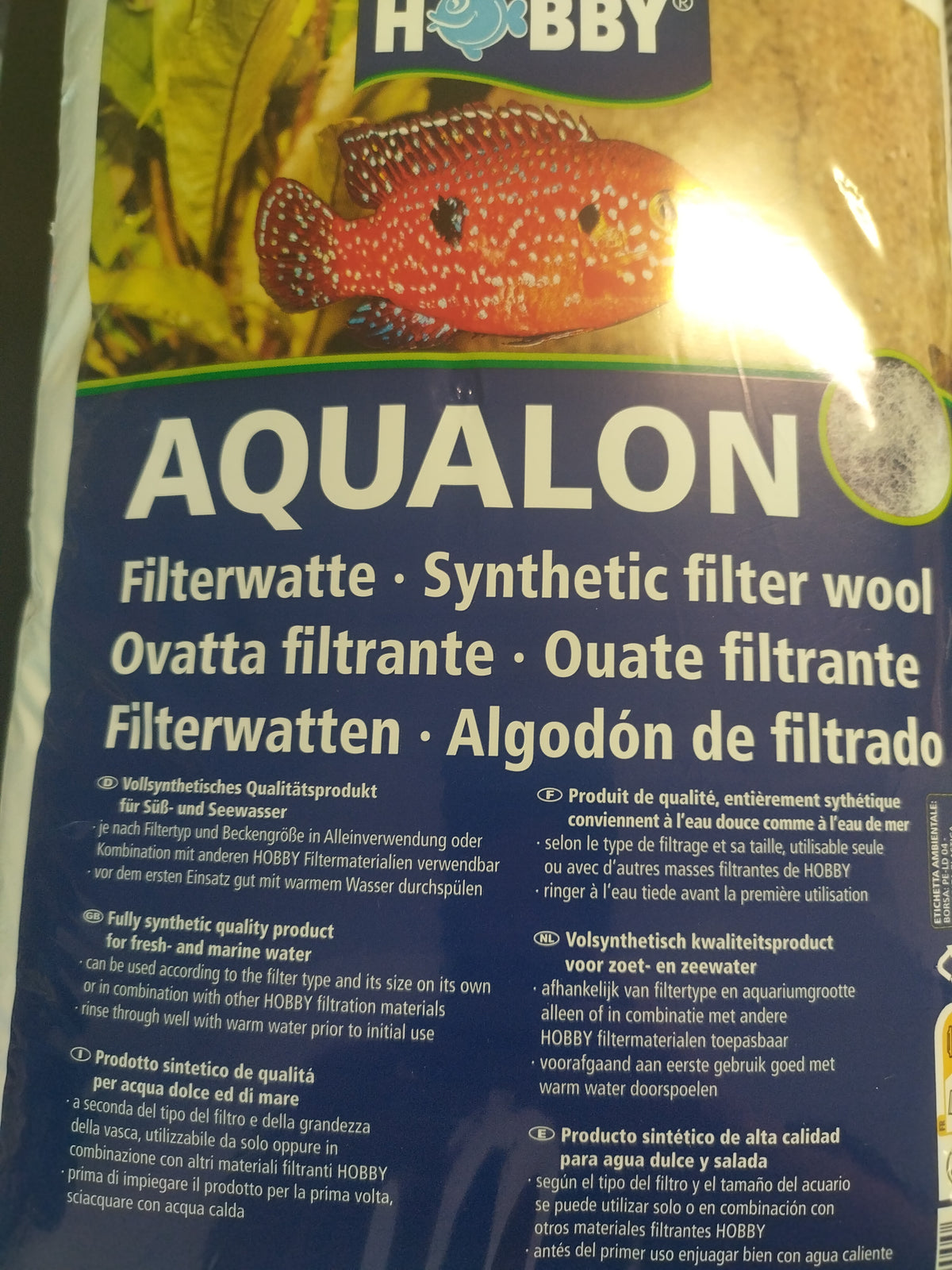Hobby Aqualon suodatinvanu 250g