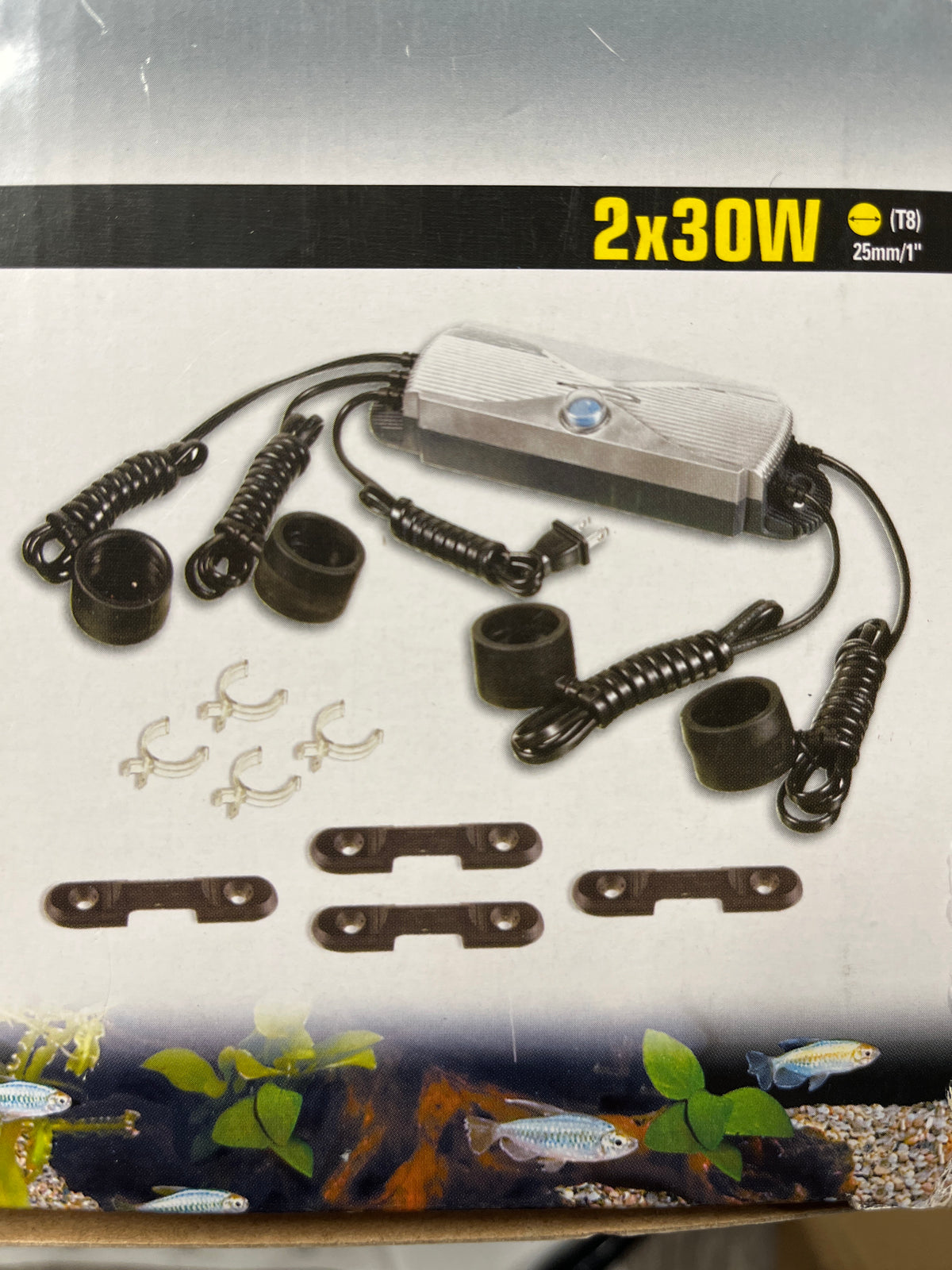 GLO T8 loisteputkirunko 2x30W