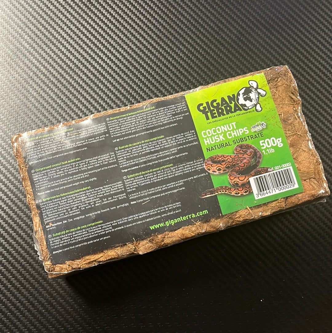 Giganterra Coconut husk chips 500g