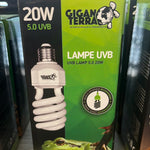 Giganterra UVB 5.0 polttimo 20W
