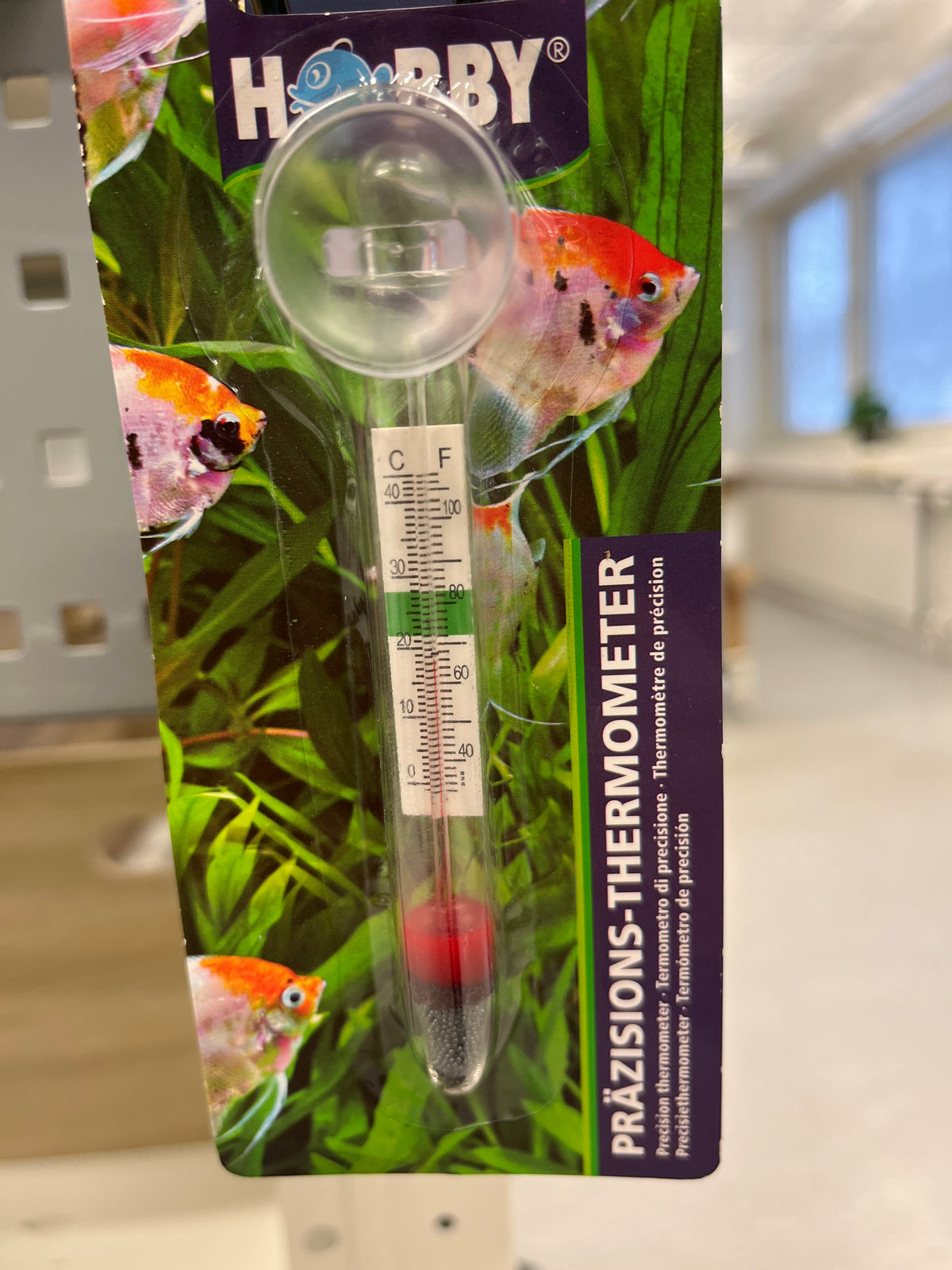 Hobby lämpömittari imukupilla