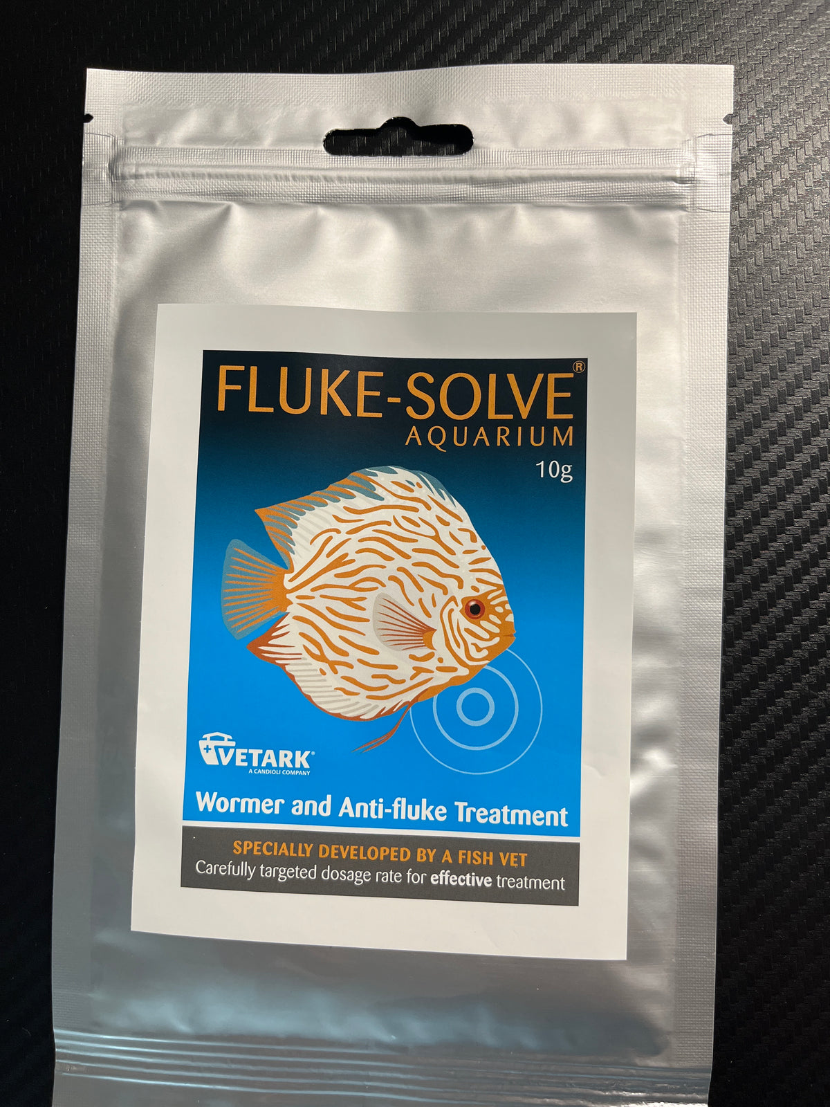 Vetark Fluke solve loishäätö 10g