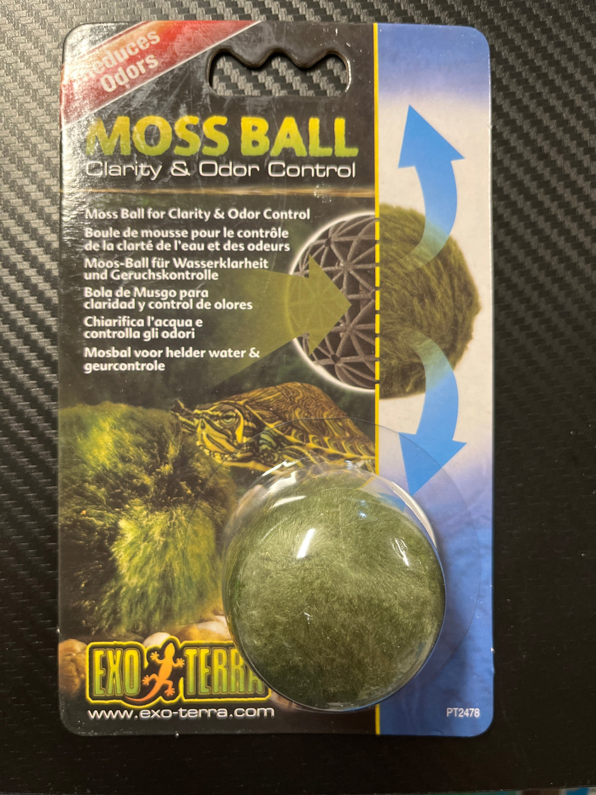 Exoterra Moss Ball vedenpuhdistukseen