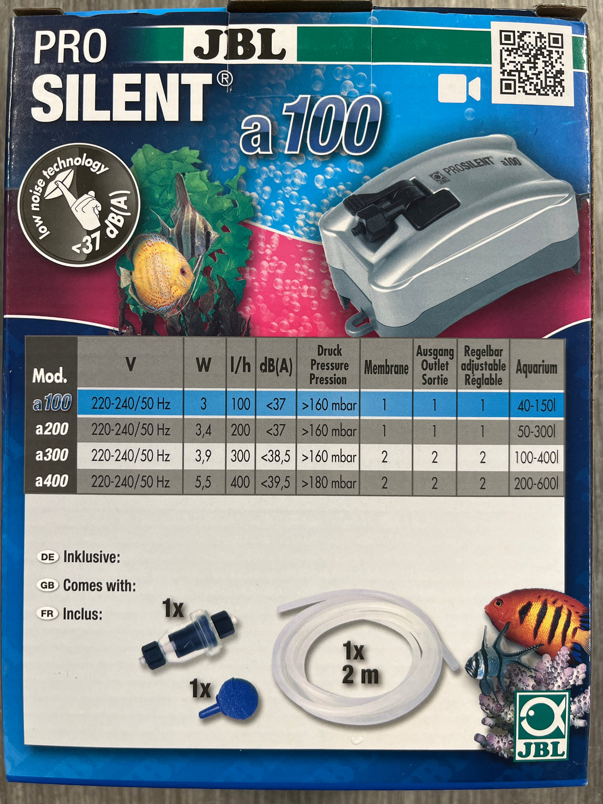 JBL Ilmastin pro silent a100