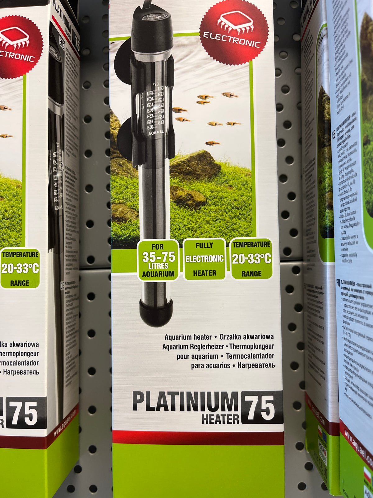 Aquael Platinium 75W akvaariolämmitin