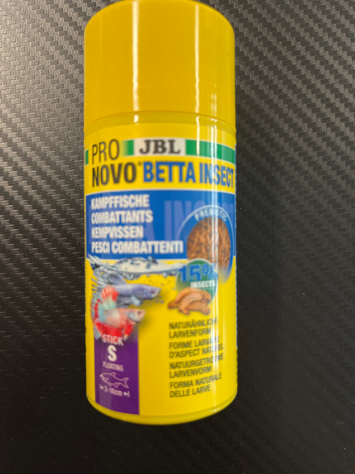 JBL Pro novo Betta insect stick S 100 ml
