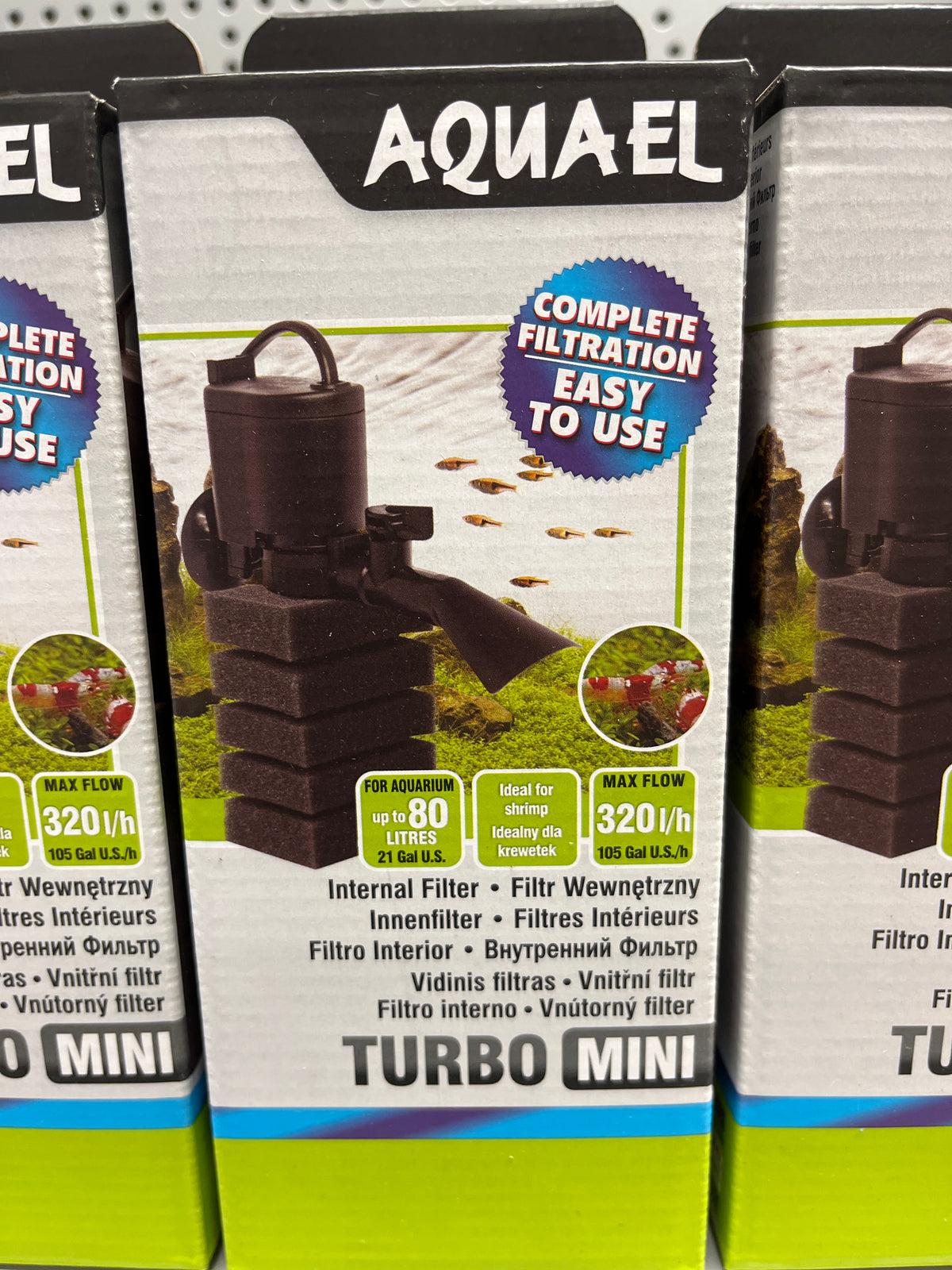 Aquael Sisäsuodatin turbo mini