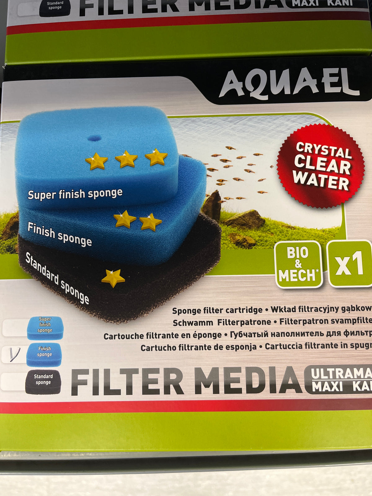 Aquael Suodatinpatruuna, hieno Ultramax/Maxi kani 1 kpl