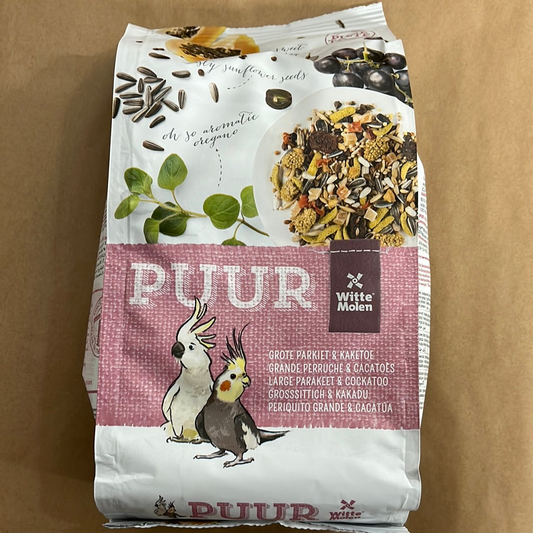 PUUR Kakadun/parakeetin ruoka 750g