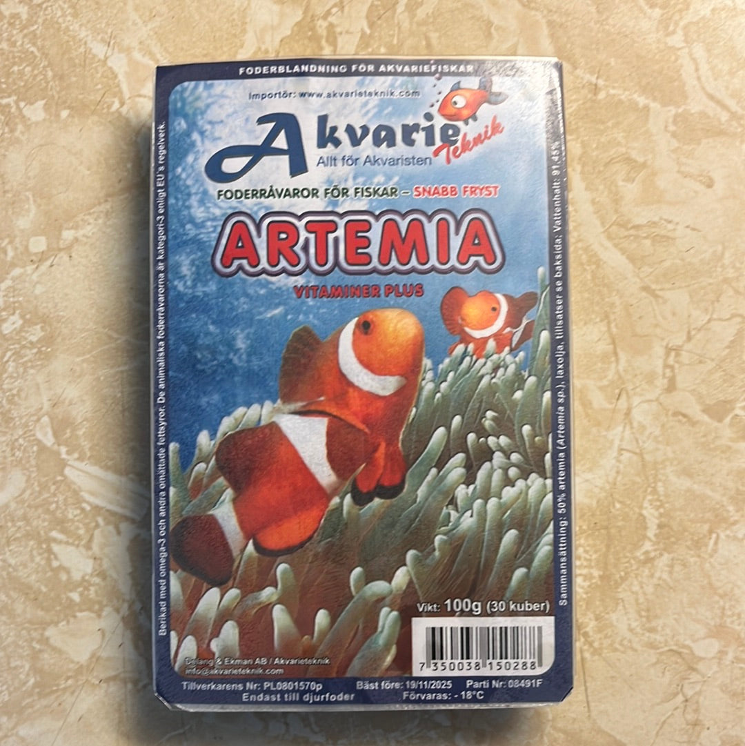 Akvarieteknik Artemia 100gr