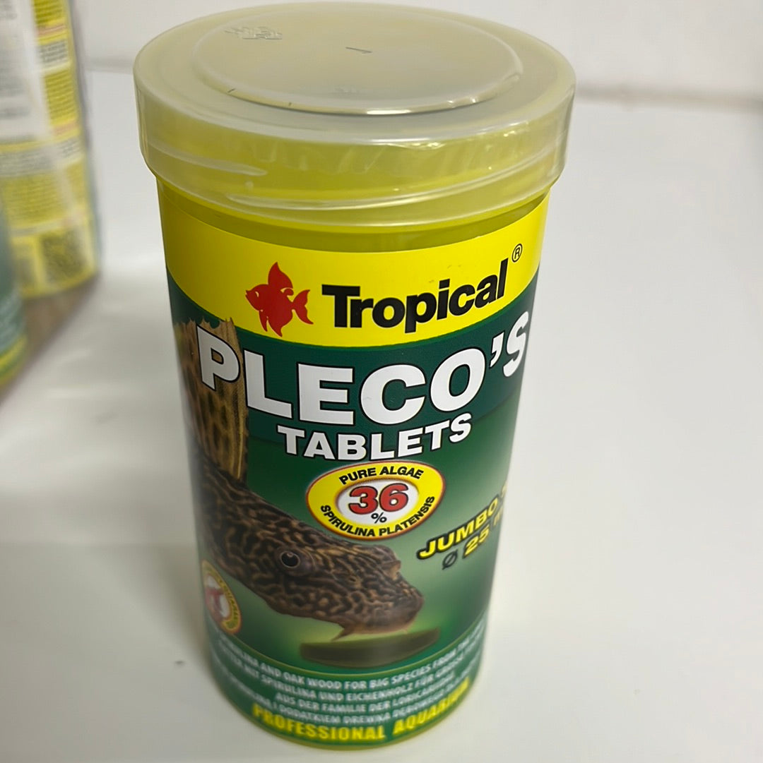 Tropical Pleco’s tablets 250ml 25mm