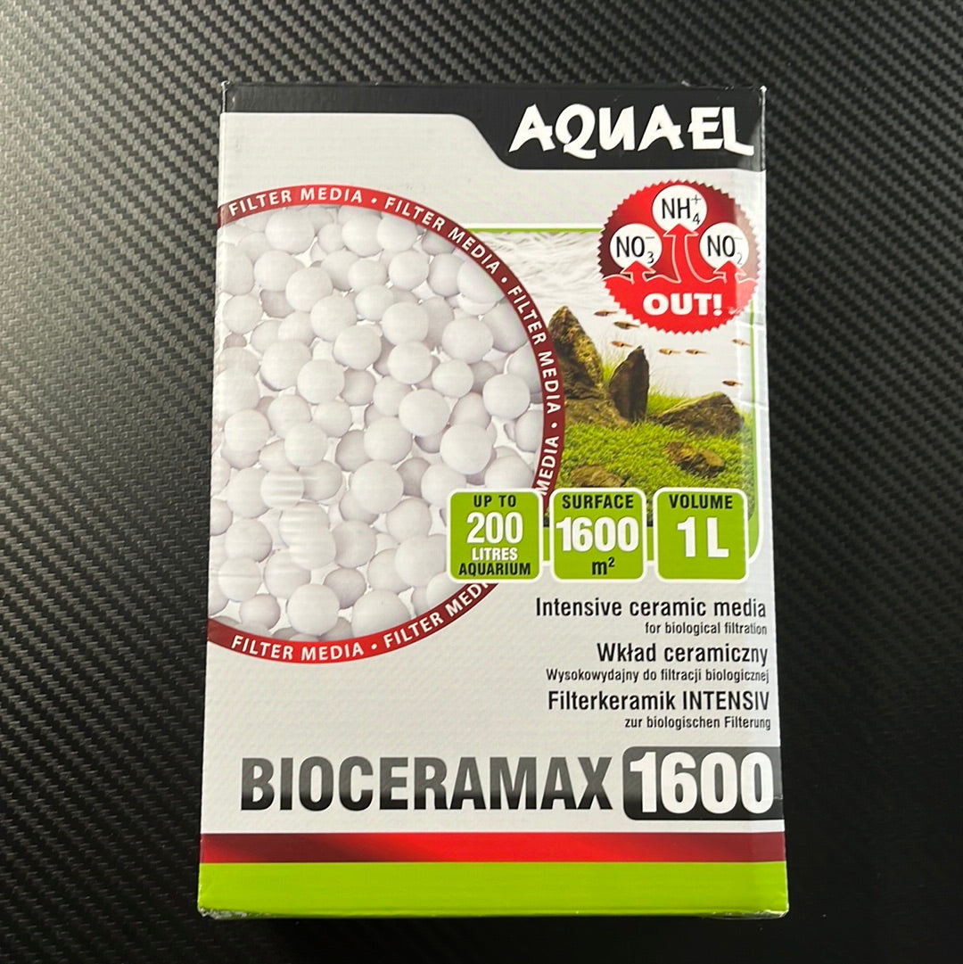 Aquael Suodatinmassa bioceramax 1600 1l