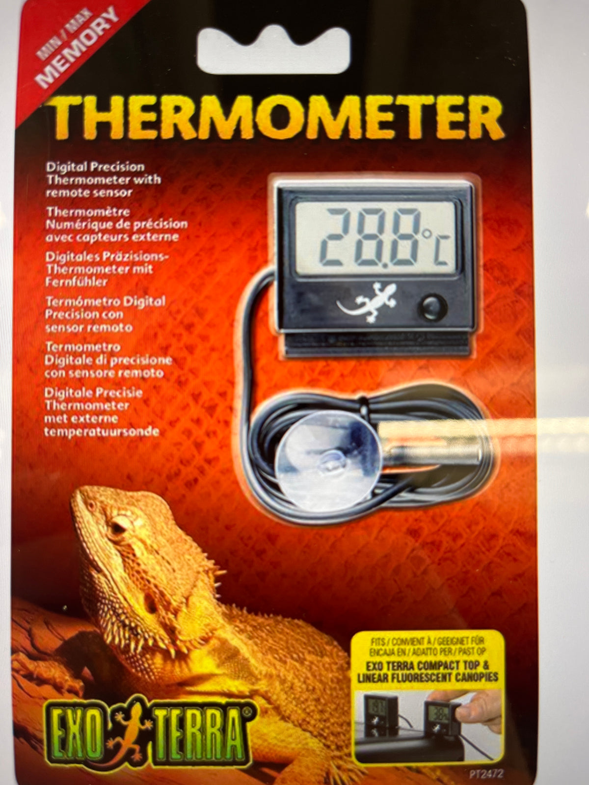 Exoterra Lämpömittari digitaalinen