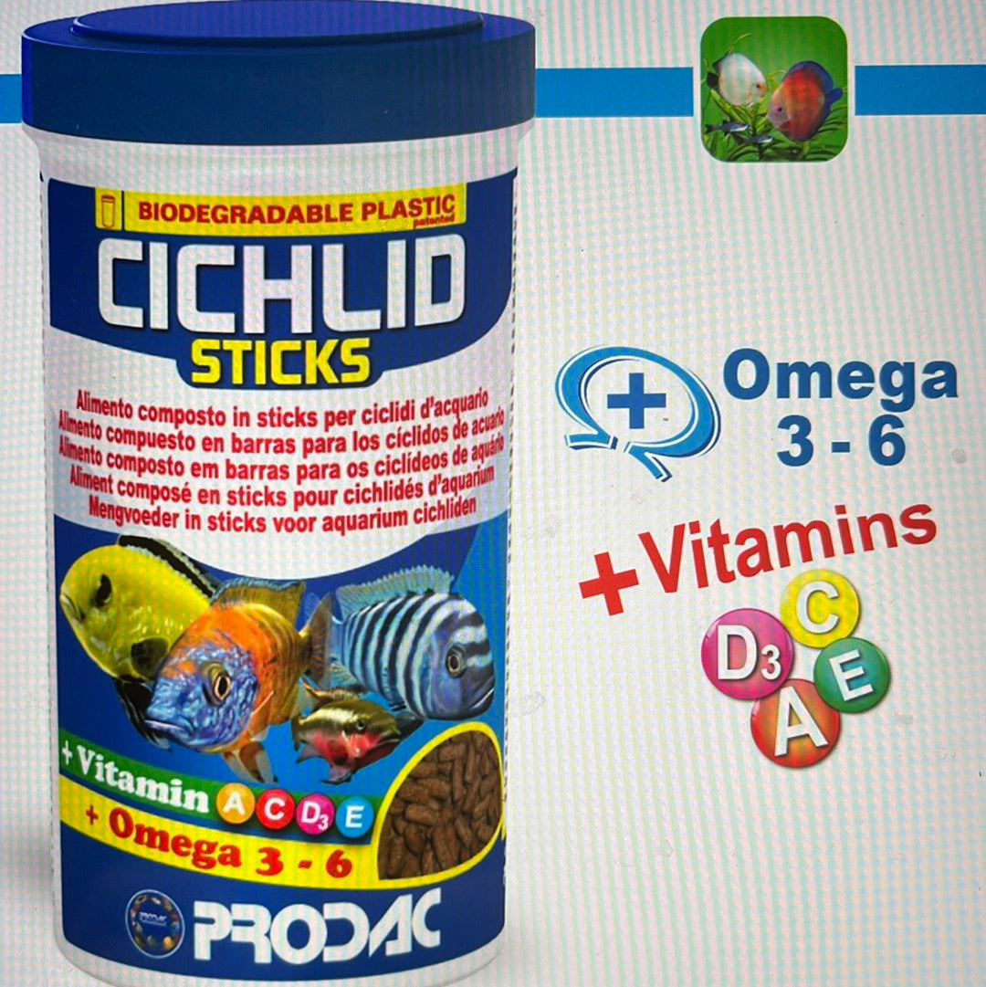 Prodac Cichlid sticks 1200ml