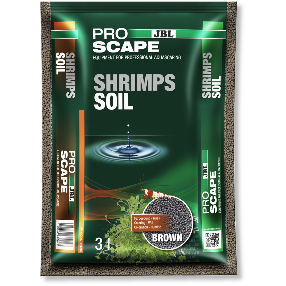 JBL Pro scape shrimp soil ruskea 3l