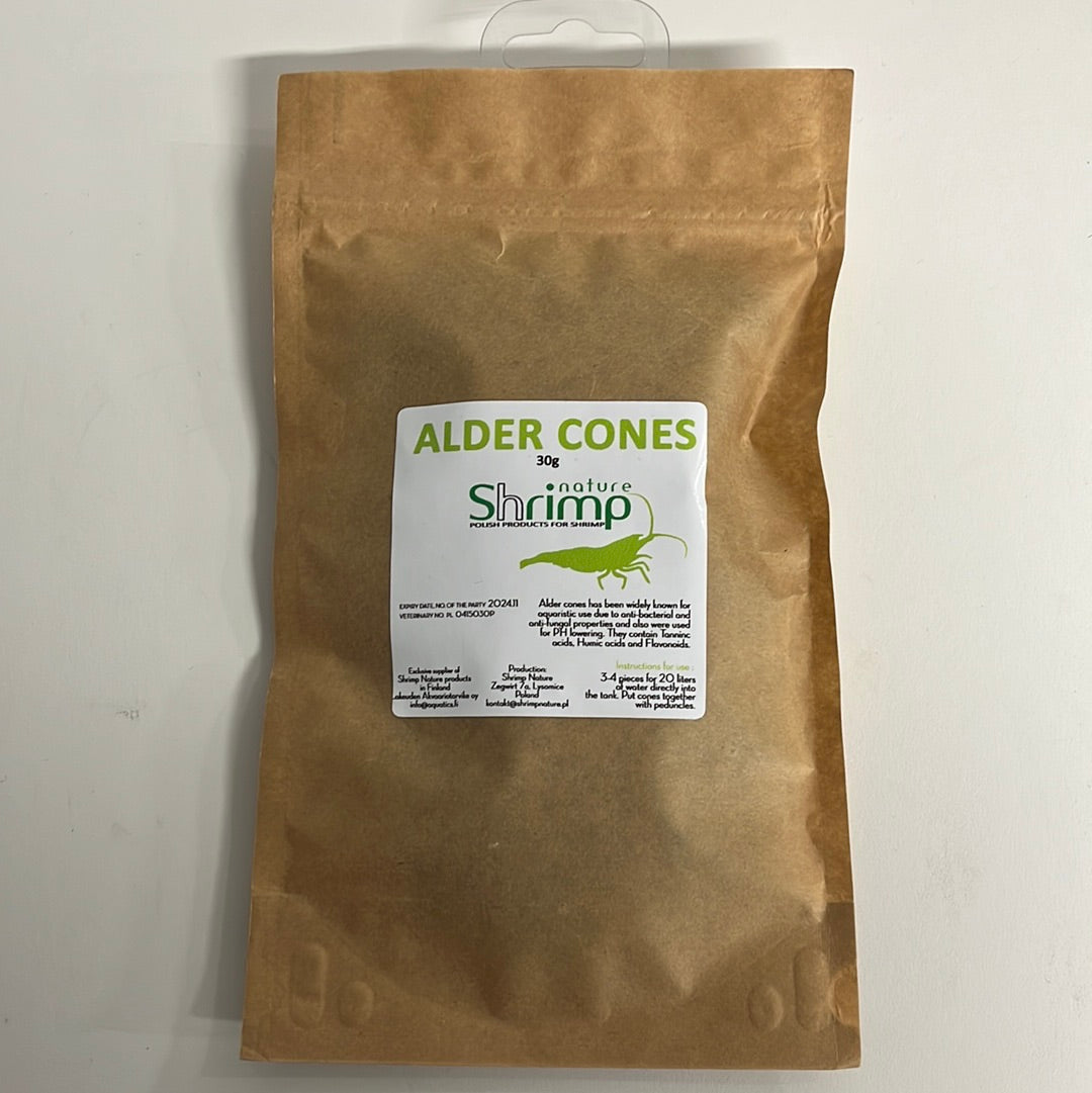 Shrimp Nature Alder cones 30g