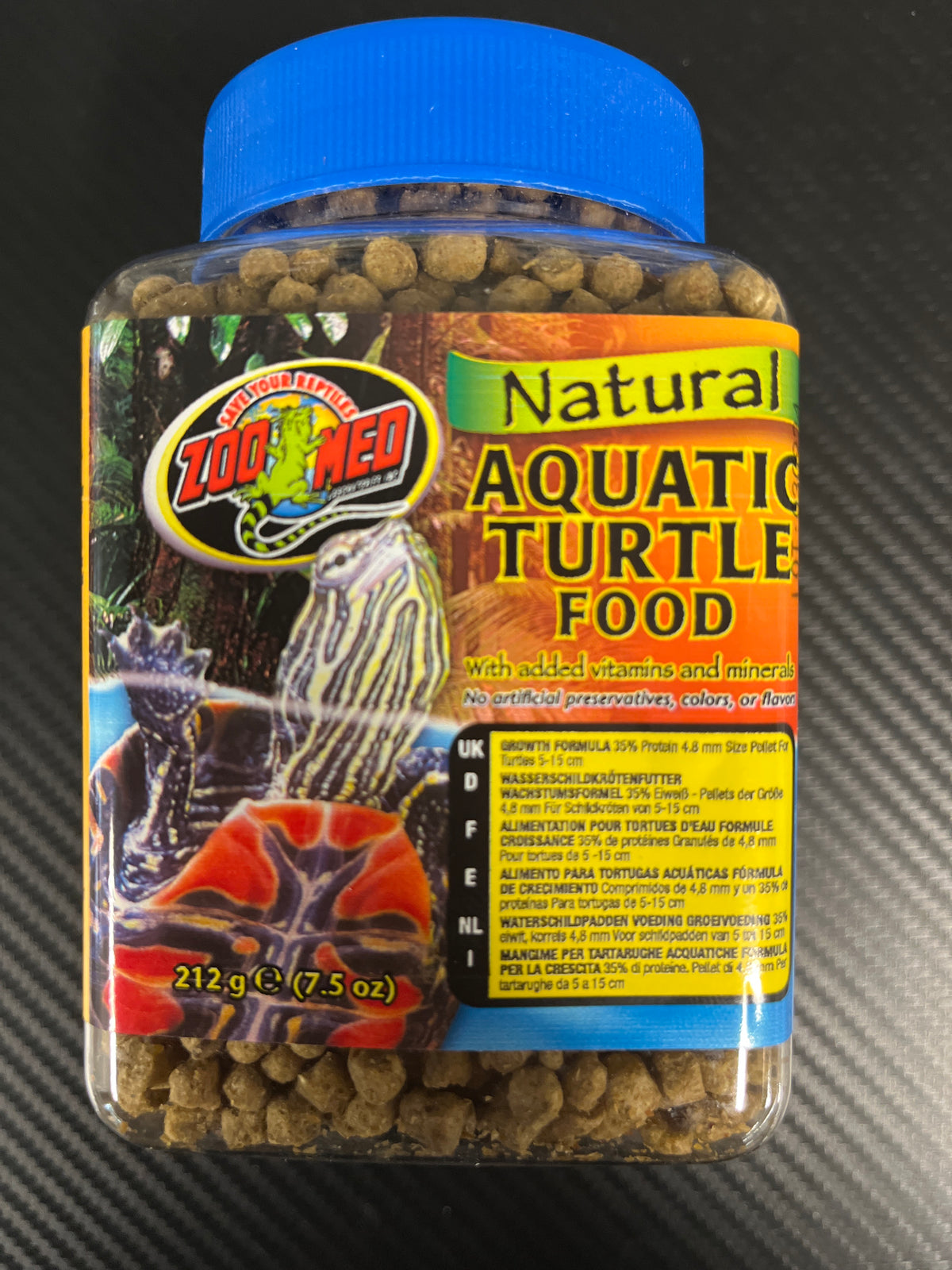 Zoo Med Aquatic Turtle food poikasruoka 212g