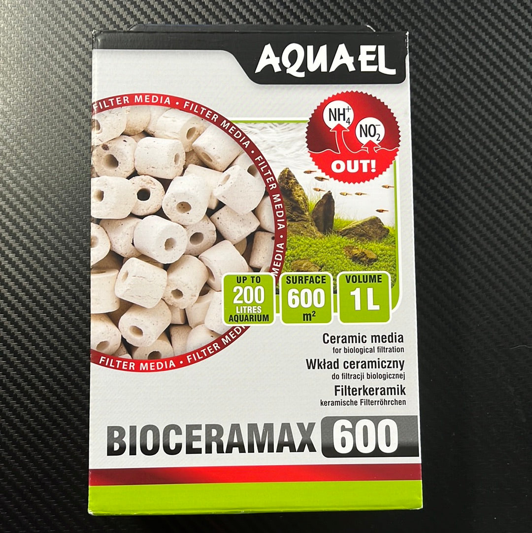 Aquael Suodatinmassa bioceramax 600 1l