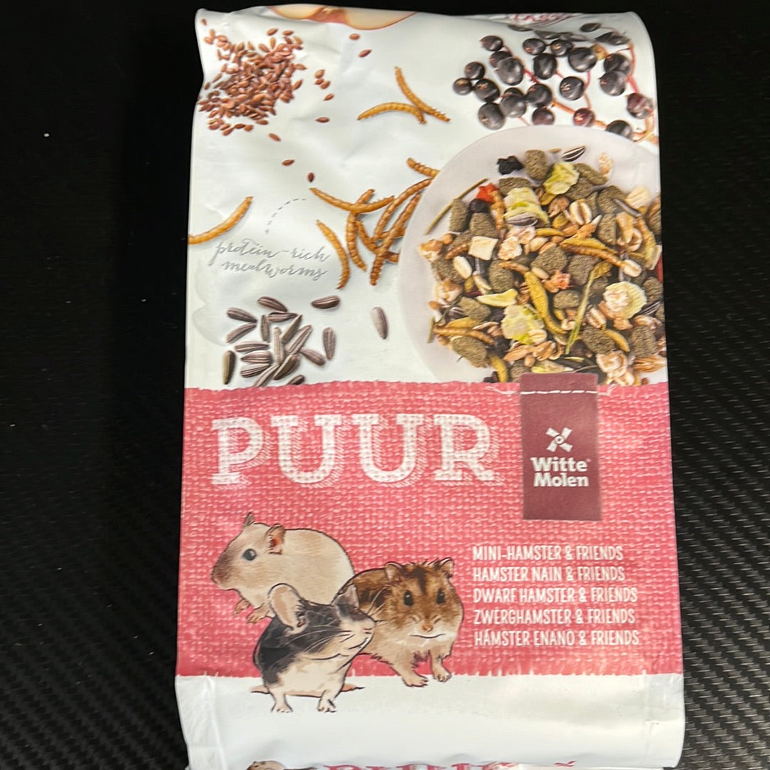 PUUR Kääpiöhamsterin ruoka 400g