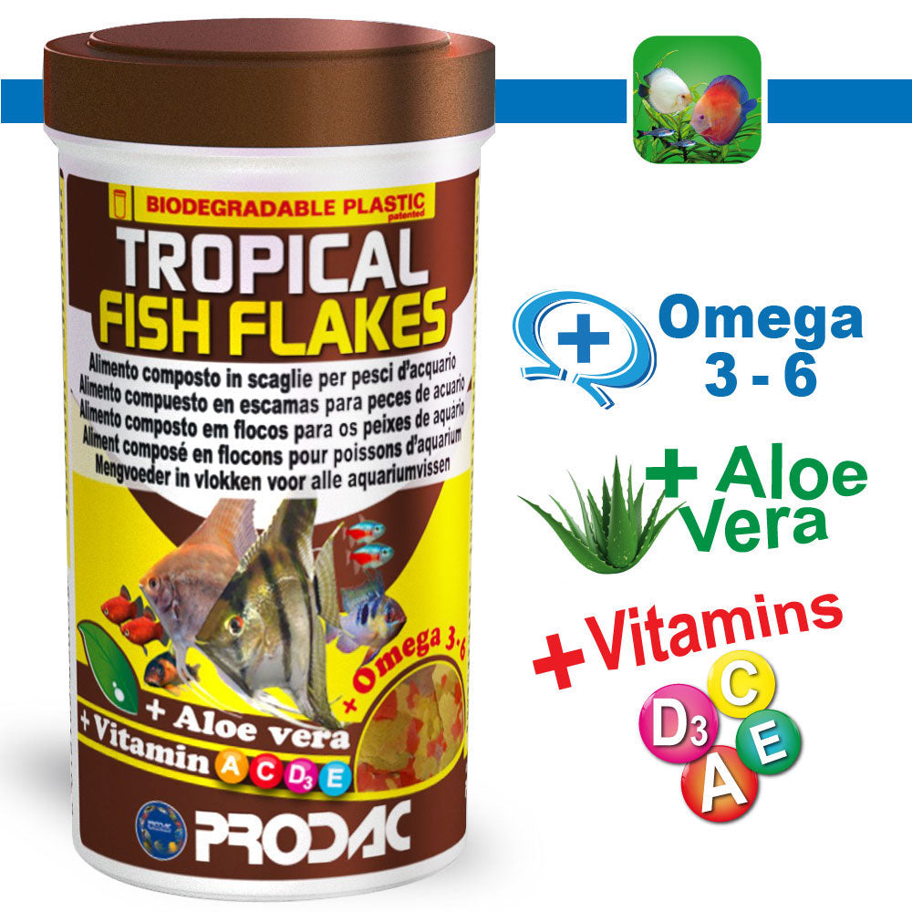 Prodac Tropical fish flakes 1200ml