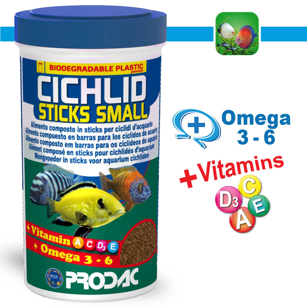 Prodac Chiclid Sticks small 250ml
