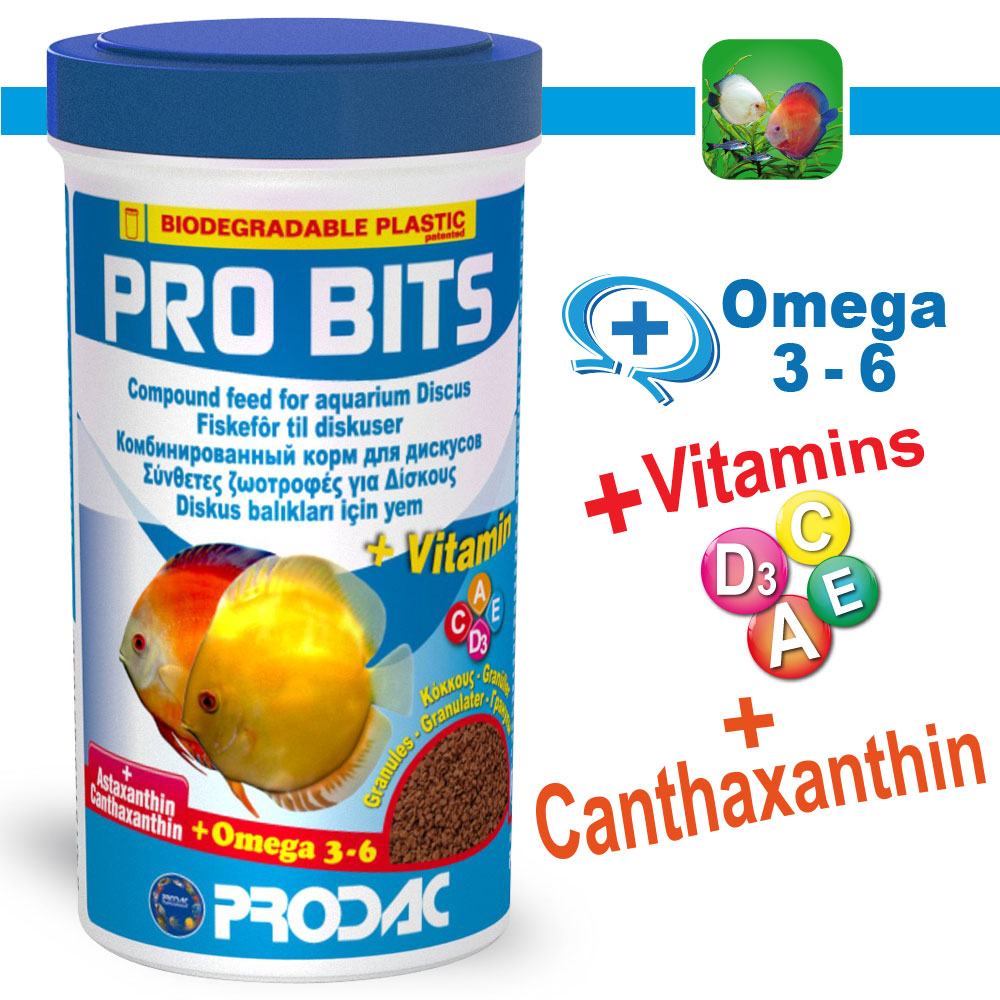 Prodac Pro bits 1200ml/500g